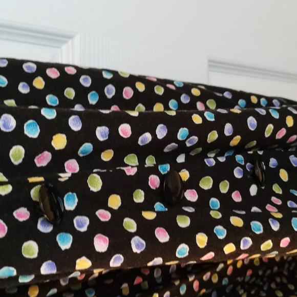 Vintage 80s Polka dot Dress - Picture 3 of 3